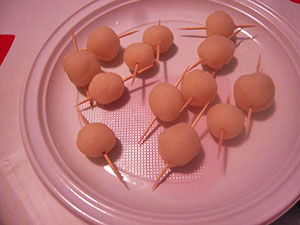 Dango giapponesi in salsa Mitarashi