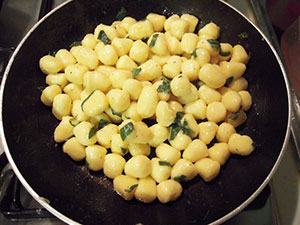 Gnocchi burro e salvia