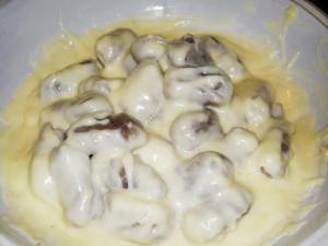 Ricetta Gnocchi di patate viola con besciamella al parmigiano